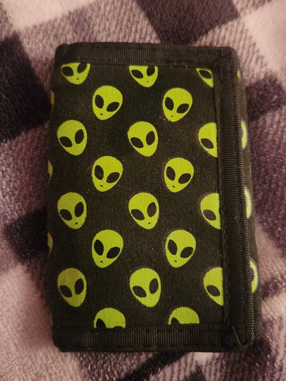 Alien Cloth Wallet 90s Y2K Era